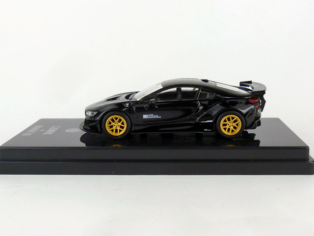 PARA64 1/64 Liberty Walk BMW i8 ブラック ※左ハンドル ガリバー