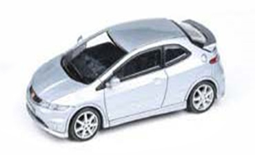 PARA64 1/64 ホンダ シビック タイプR FN2 アラバスターシルバー・メタリック ※右ハンドル