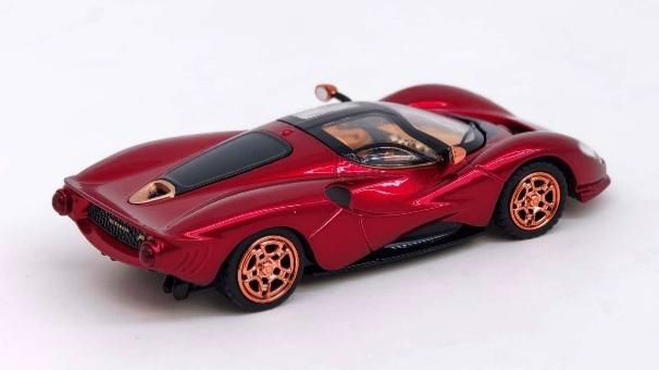 PEAKO(ピーコ) 1/64 (ダイキャスト製) De Tomaso P72 レッドメタリック