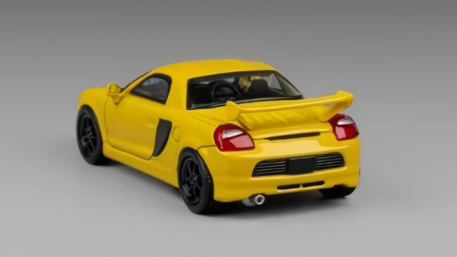 中古カー模型　トヨタ MR-S イエロー 1/43スケール 中古カー模型 トヨタ MR-S イエロー 1/43スケール