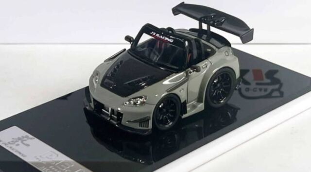 PEAKO(ピーコ) 1/64 (レジン製) Honda S2000 J'S RACING 1999 グレー