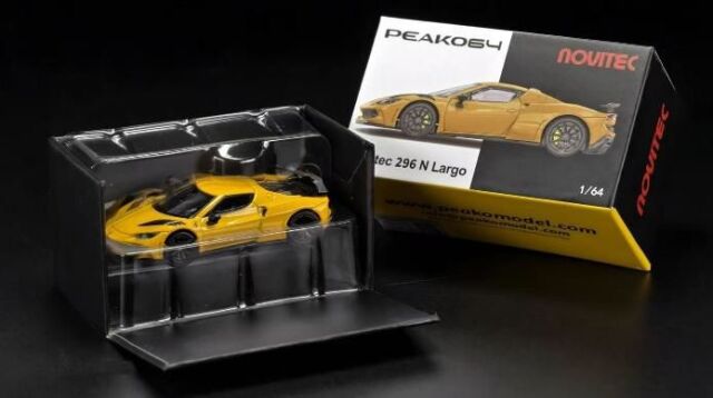 PEAKO(ピーコ) 1/64 (ダイキャスト製) Novitec 296 N-Largo ジャッロ