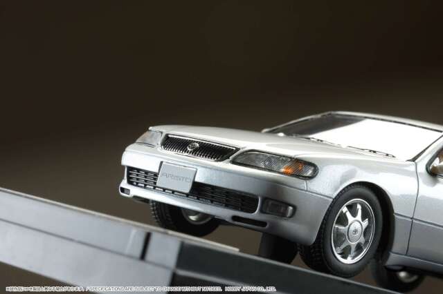 1/64　フルエアロ　トヨタ　アリスト　キャンバー　スタンス　精密ミニカー　レア ホビージャパン 1/64 トヨタ アリスト V300 ベルテックス