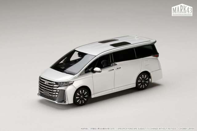 MARK43（マーク43） 1/43 トヨタ VELLFIRE EXECUTIVE LOUNGE プラチナホワイトパールマイカ