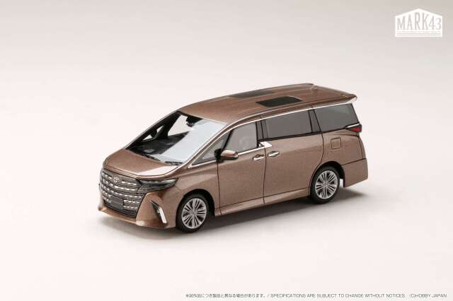 MARK43（マーク43） 1/43 トヨタ ALPHARD Z プレシャスレオブロンド