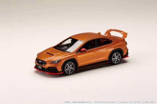 MARK43（マーク43） 1/43 (レジン製) スバル WRX S4 STI SPORT R EX STI PERFORMANCE (VBH)  ソーラーオレンジ