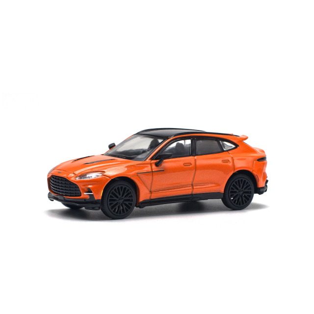POP RACE 1/64 (ダイキャスト製) ASTON MARTIN DBX 707 - COSMOS ORANGE