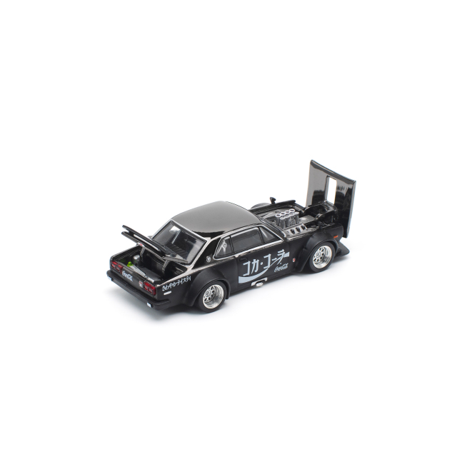 POP RACE 1/64 (ダイキャスト製) SKYLINE GT-R DRIFT (HAKOSUKA