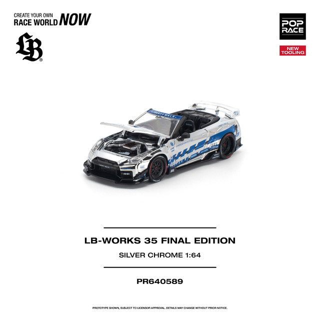POP RACE 1/64 (ダイキャスト製) LB-WORKS 35 ファイナルエディション