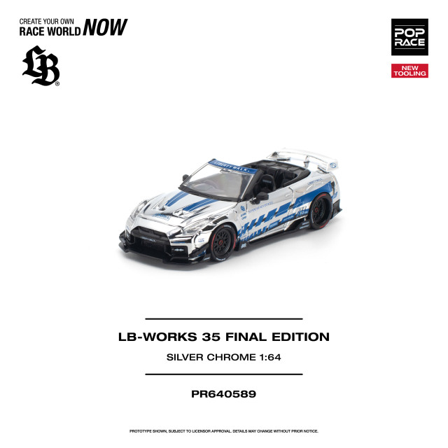 POP RACE 1/64 (ダイキャスト製) LB-WORKS 35 ファイナルエディション