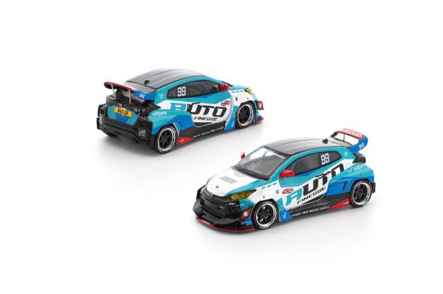 予約]POP RACE x Enigma 1/64 (ダイキャスト製) PANDEM GR YARIS