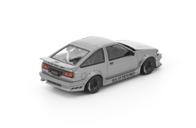 POP RACE 1/64 (ダイキャスト製) RWB AE86 マットグレー