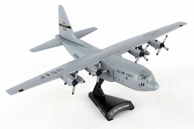 POSTAGE STAMP 1/200 C-130 アメリカ空軍 "SPARE 617"