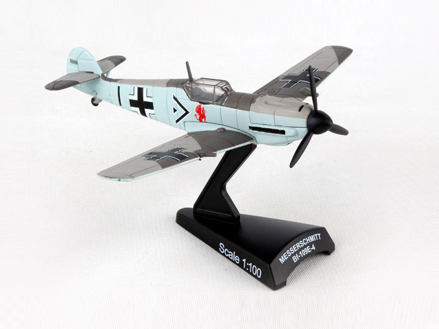 POSTAGE STAMP 1/87 Bf 109 ドイツ空軍 アドルフ ガーランド