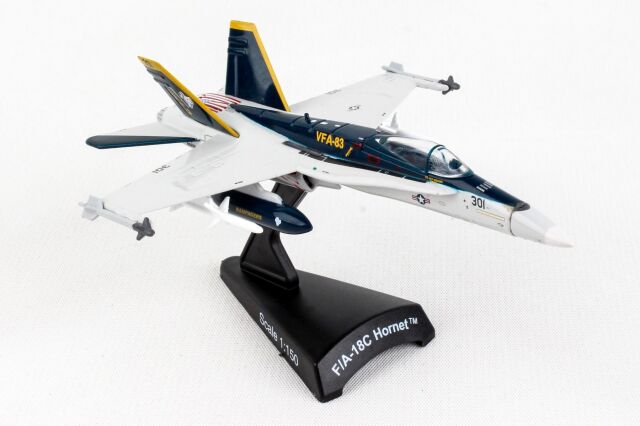 POSTAGE STAMP 1/150 F/A-18C アメリカ海軍 VFA-83 Rampagers