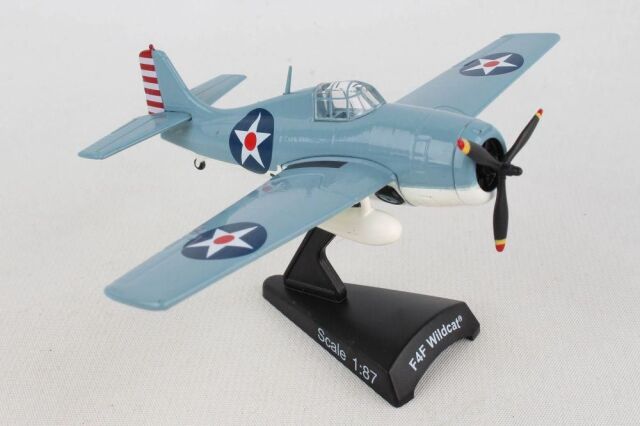 POSTAGE STAMP 1/87 F4F アメリカ海軍 ワイルドキャット ミッドウェー海戦