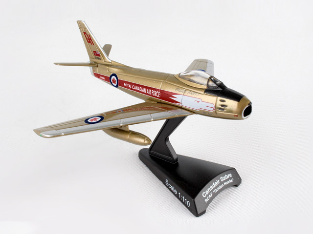 POSTAGE STAMP 1/110 カナディアセイバー カナダ空軍 Golden Hawks