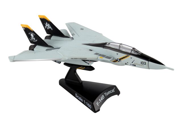 POSTAGE STAMP 1/160 F-14 トムキャット VF-103 ジョリーロジャース