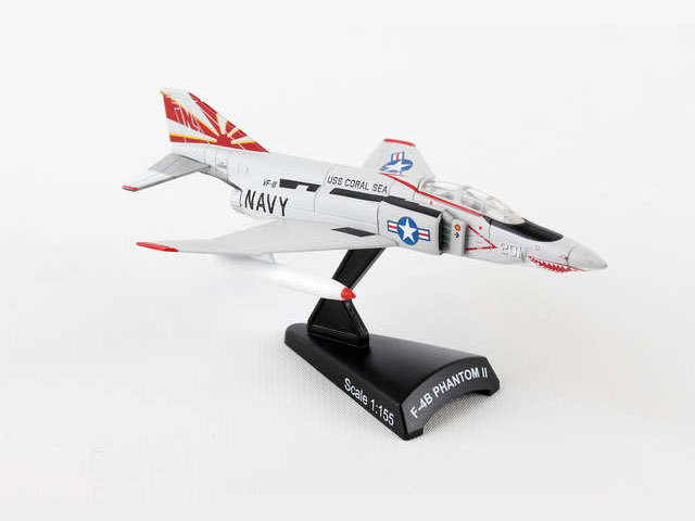 POSTAGE STAMP 1/155 F-4B ファントムII アメリカ海軍 Sundowners