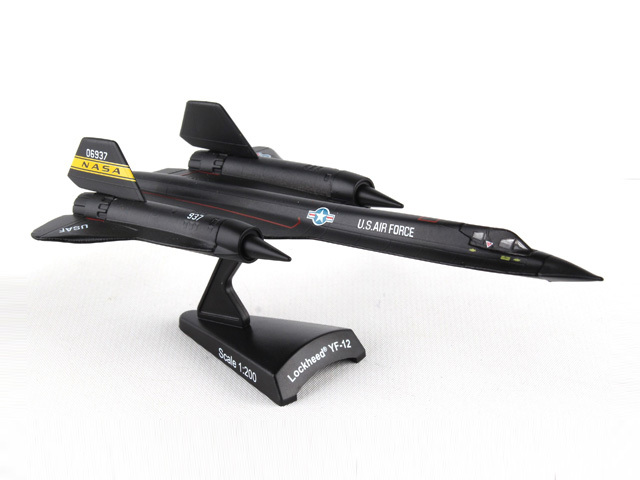 POSTAGE STAMP 1/200 YF-12 アメリカ空軍 NASA