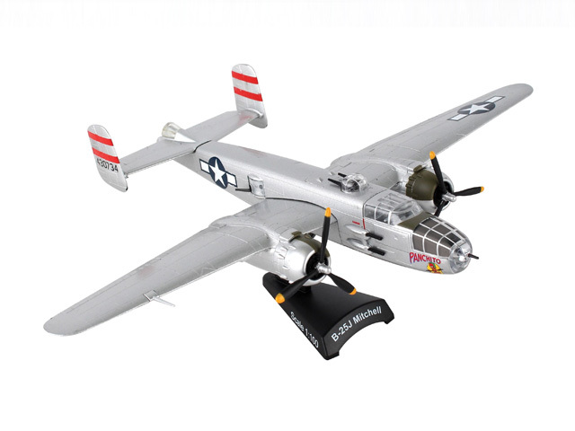 POSTAGE STAMP 1/100 B-25J アメリカ陸軍航空軍 "Panchintto"