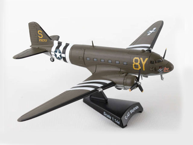 POSTAGE STAMP 1/144 C-47 スカイトレイン アメリカ陸軍航空隊 Stoy Hora
