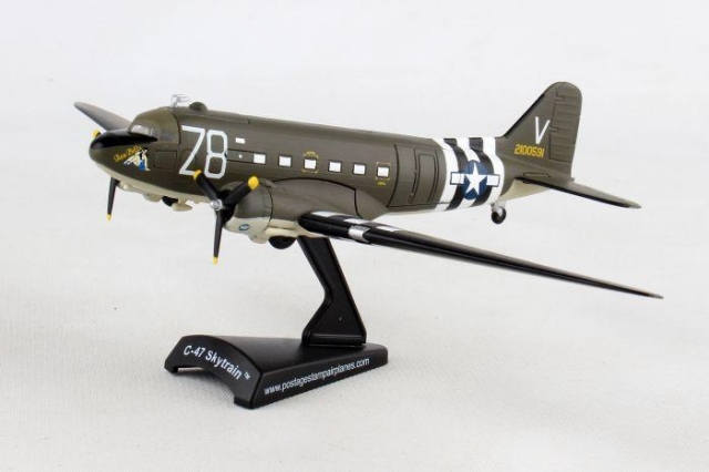 POSTAGE STAMP 1/144 C-47 TICO BELLE