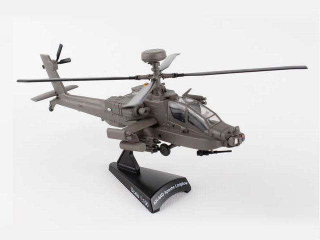 POSTAGE STAMP 1/100 AH-64D アパッチ・ロングボウ アメリカ陸軍