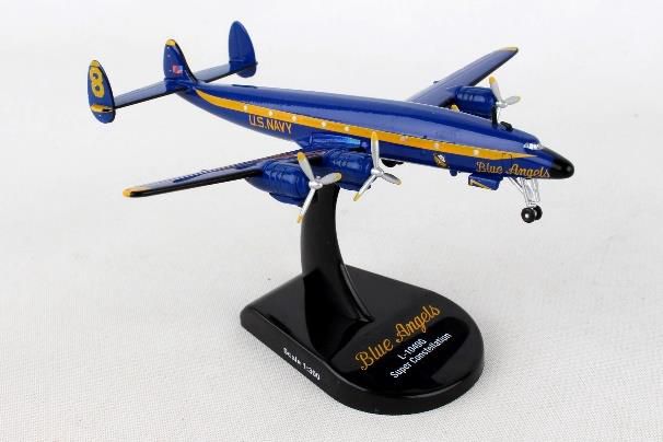 POSTAGE STAMP 1/300 C-121J(L-1049G) アメリカ海兵隊「ブルーエンジェルス」 #8