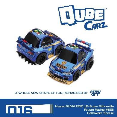 QubeCarz 1/64 (ダイキャスト製) 6台セット ※ブリスタータイプ