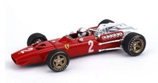 [予約]BRUMM(ブルム) 1/43 (ダイキャスト製) フェラーリ 312 F1 1967年イタリアGP 7位 #2 Chris Amon ドライバーフィギュア付
