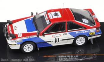 ixo (イクソ) 1/43 ニッサン 200 SX 1987年 コートジボワールラリー #10 S.Mehta／Ｒ.Combes