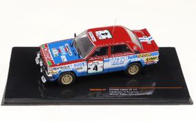 ixo (イクソ) 1/43 日産 ダットサン バイオレット GT 1981年コートジボワールラリー 優勝 #4 T.Salonen／S.Harjanne