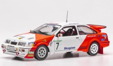 [予約]ixo(イクソ) 1/43 (ダイキャスト製) フォード シエラ RS コスワース 1989年 ラリー・エル・コルテ・イングレス #7 J.Puras/T.Aguado