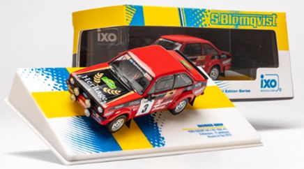 [予約]ixo(イクソ) 1/43 (ダイキャスト製) フォード エスコート MKII RS1800 2010年 ブークル・ド・スパ #3 S.Blomqvist/R.Jakobsson