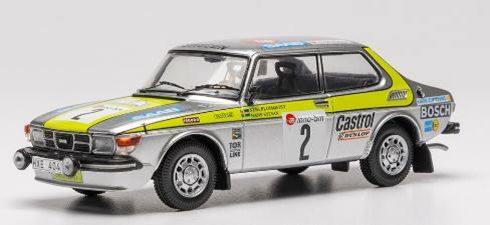 [予約]ixo(イクソ) 1/43 (ダイキャスト製) サーブ 99 EMS 1976年 ブークル・ド・スパ #2 S.Blomqvist/H.Sylvan