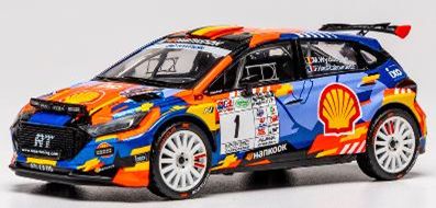 [予約]ixo(イクソ) 1/43 (ダイキャスト製) ヒョンデ i20 N Rally2 2025年 ヴァンス地方ラリー #1 M.Wydaeghe/F.Haut-Labourdette