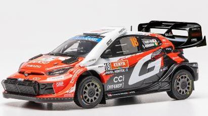 [予約]ixo(イクソ) 1/43 (ダイキャスト製) トヨタ GR ヤリス Rally1 2026年 ラリーケニア 優勝 #18 T.Katsuta/A.Johnston
