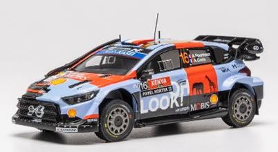 [予約]ixo(イクソ) 1/43 (ダイキャスト製) ヒョンデ i20 N Rally1 2026年 ラリーケニア #16 A.Fourmaux/A.Coria