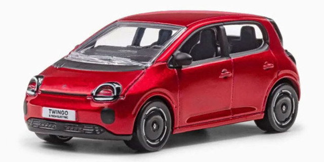 NOREV(ノレブ) 1/64 (ダイキャスト製) ルノー トゥインゴ E-テック 2026 レッド ※並行輸入品