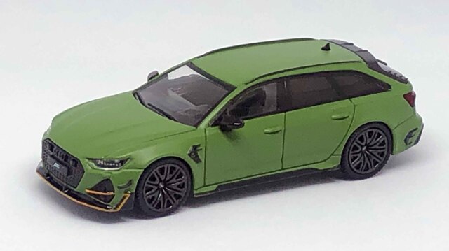 海外並行品 1/64 Audi RS6-R Matte Green ガリバー