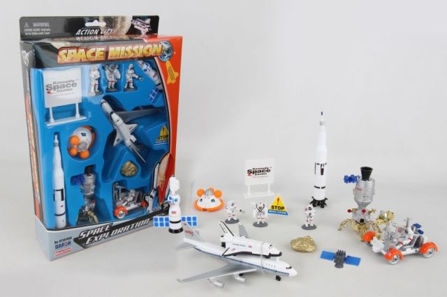 (プラスチック製) スペースシャトル プレイセット 15ピース