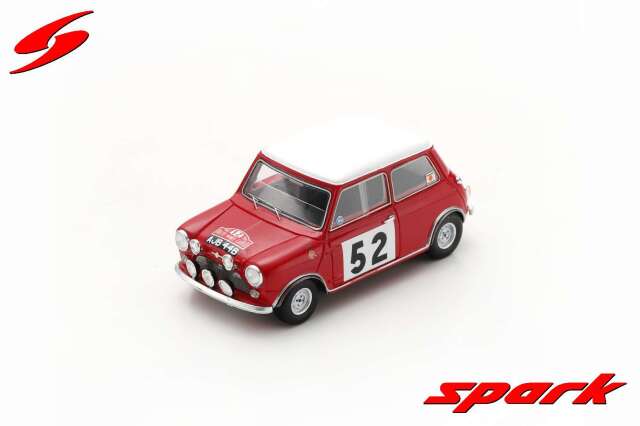 Spark (スパーク) 1/43 BMC Cooper S No.52 Winner Rally Monte Carlo 1965 T.Mäkinen／P.Easter