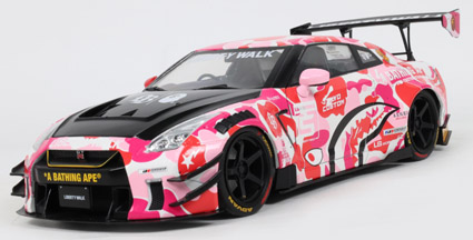 [予約]SOLIDO(ソリド) 1/18 (ダイキャスト製) 日産 GT-R (R35) リバティーウォーク ボディキット 2.0 2025 (ピンクカモ)