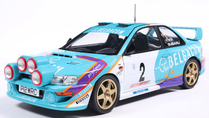 [予約]SOLIDO(ソリド) 1/18 (ダイキャスト製) スバル インプレッサ S5 WRC99 イープル・ウェスフック・ラリー 1998 #2
