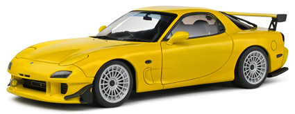 [予約]SOLIDO(ソリド) 1/18 (ダイキャスト製) マツダ RX-7 (FD3S) ソリドワークス 1999 (イエロー) ※再入荷