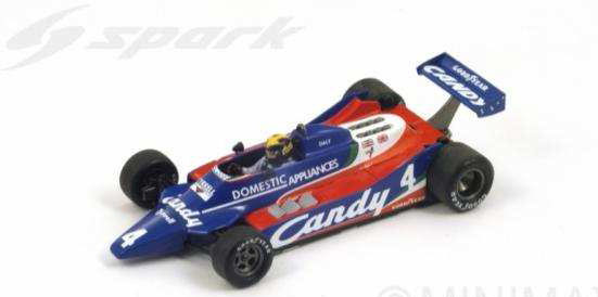 [予約]Spark(スパーク) 1/43 (レジン製) Tyrrell 010 No.4 4th British GP 1980 Derek Daly