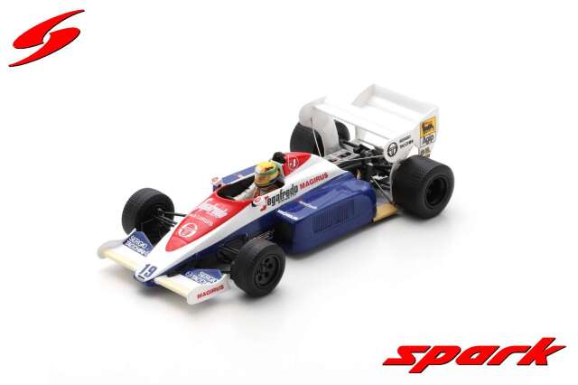 Spark (スパーク) 1/43 Toleman TG184 No.19 3rd British GP 1984 Ayrton Senna