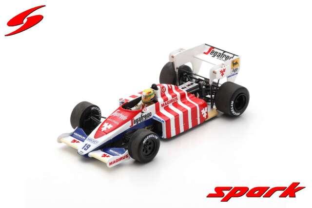 Spark (スパーク) 1/43 Toleman TG184 No.19 3rd Portugal GP 1984 Ayrton Senna