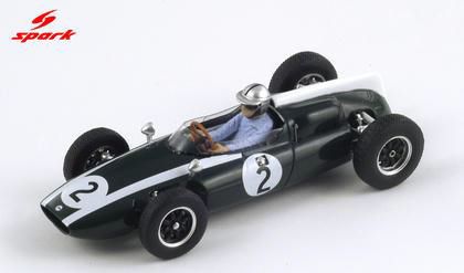 [予約]Spark(スパーク) 1/43 (レジン製) Cooper T53 No.2 Winner Belgian GP 1960 Jack Brabham
